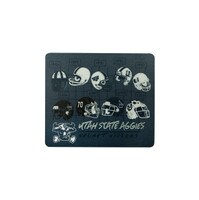 Utah State Helmet History Sticker 2 Inch